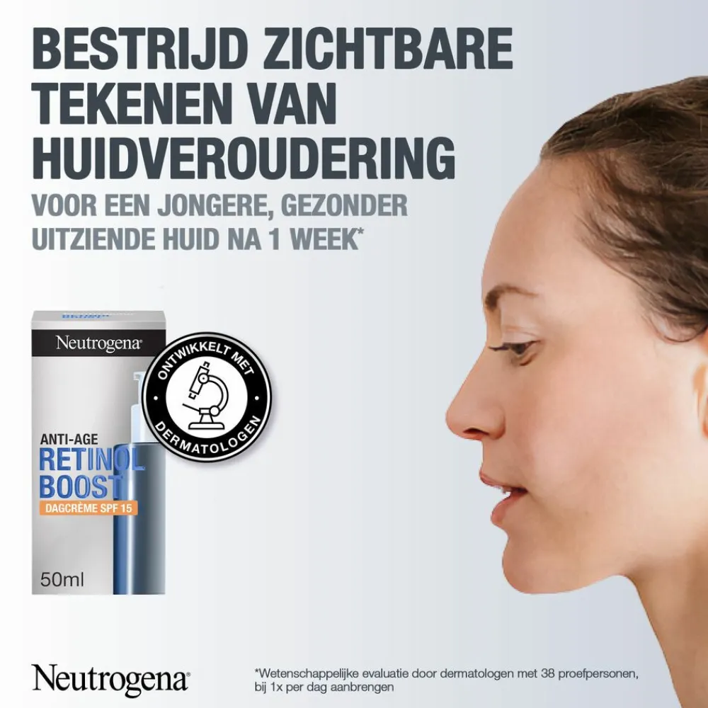 Neutrogena 6x Retinol Boost Day Cream SPF 15 50 ML