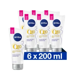 NIVEA 6x Bodygel Verstevigend Q10 + Cellulitis 200 ml