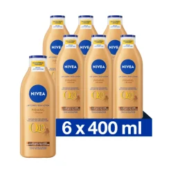 NIVEA 6x Bodylotion Firming + Bronze Q10 400 ml