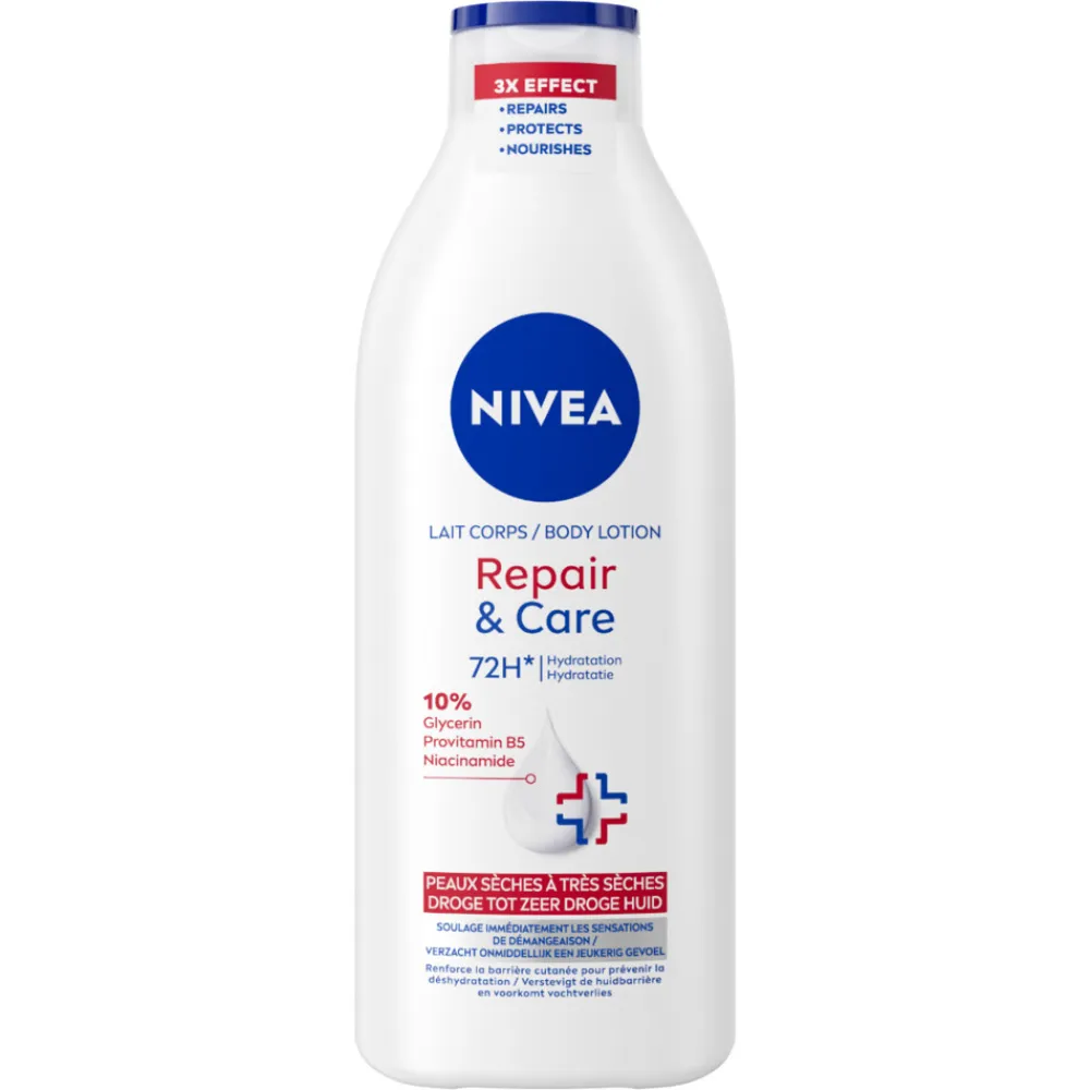 NIVEA 12x Bodylotion Repair & Care 400 ml