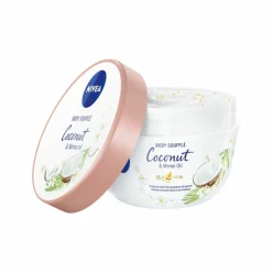 NIVEA 3x Body Souffle Coconut en Monoi Olie 200 ml
