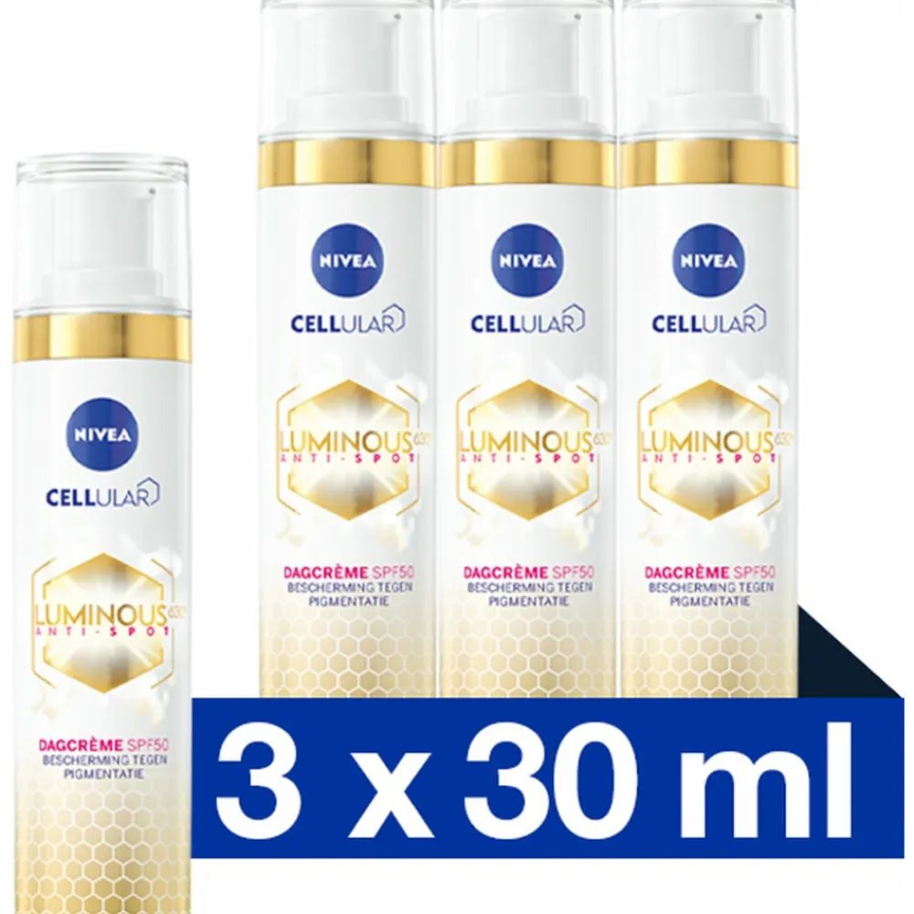 NIVEA 3x Cellular Luminous Anti-Pigment Dagcrème SPF50 40 ml