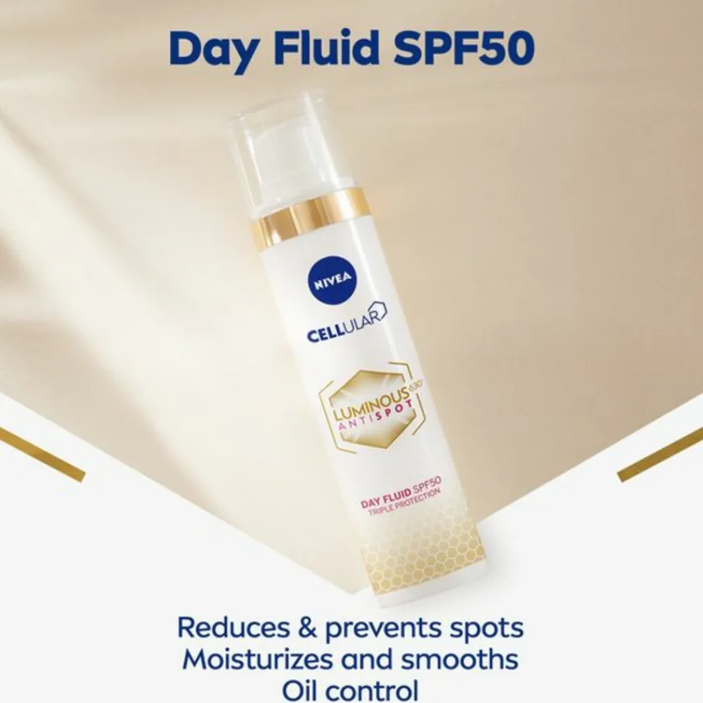 NIVEA 3x Cellular Luminous Anti-Pigment Dagcrème SPF50 40 ml