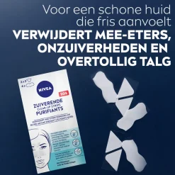 NIVEA 6x Clear Up Strips Gezichtsmasker 6 stuks