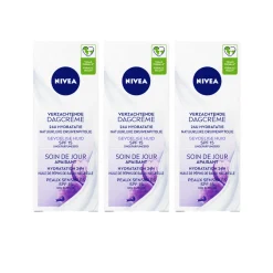 NIVEA 3x Dagcrème Verzachtend SPF 15 50 ml