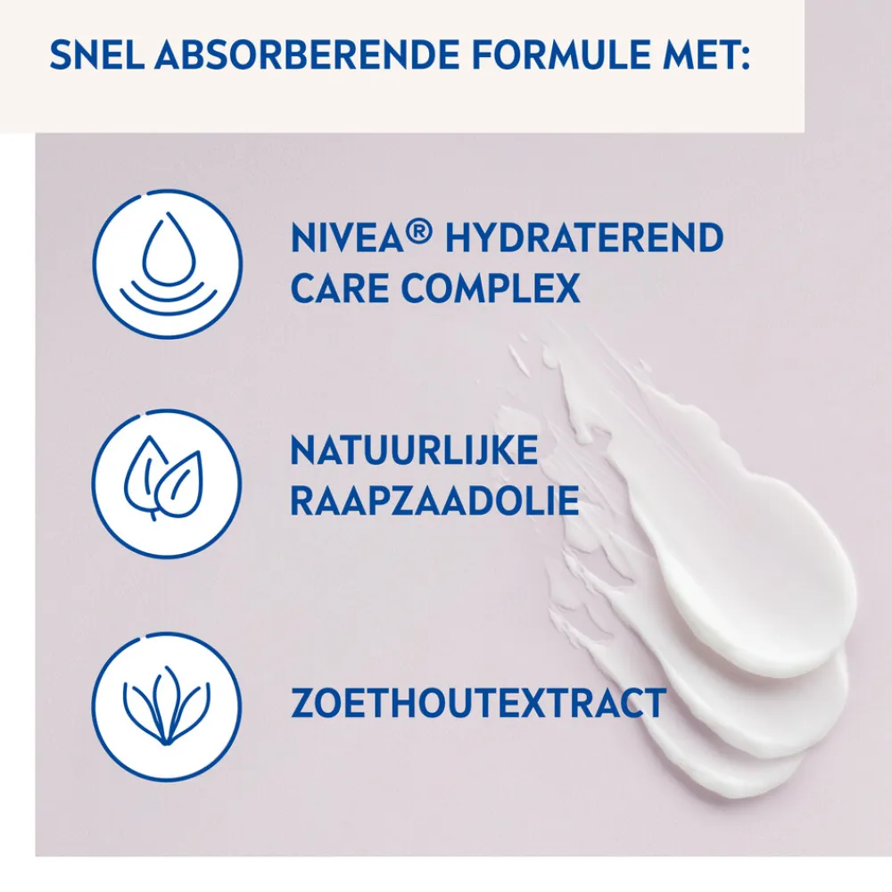 NIVEA 3x Dagcrème Verzachtend SPF 15 50 ml