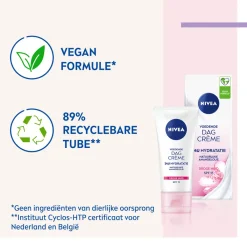 NIVEA 3x Dagcrème Voedend SPF 15 50 ml