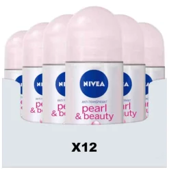 NIVEA 12x Deodorant Pearl & Beauty Roll-On 50 ml