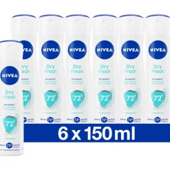 NIVEA 6x Deodorant Spray Dry Fresh 150 ml