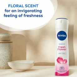 NIVEA 6x Deodorant Spray Fresh Flowers 150 ml
