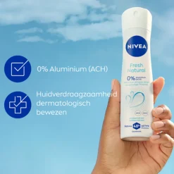 NIVEA 6x Deodorant Spray Fresh Natural 150 ml