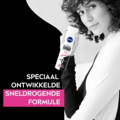 NIVEA 6x Deodorant Spray Invisible For Black & White Clear 150 ml