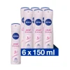 NIVEA 6x Deodorant Spray Pearl & Beauty 150 ml