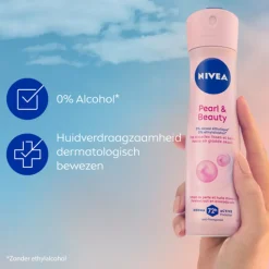 NIVEA 6x Deodorant Spray Pearl & Beauty 150 ml