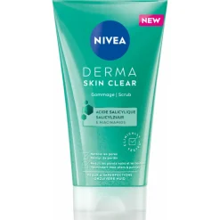 NIVEA 6x Derma Skin Clear Gezichtsscrub 150 ml