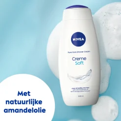 NIVEA 6x Douchecrème Soft 500 ml