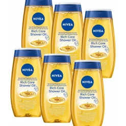 NIVEA 6x Doucheolie Rich Caring 200 ml