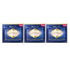 NIVEA 3x Luminous 630 Nachtcrème Anti-Spot 50 ml