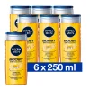 NIVEA Men 6x Boost Douchegel 250 ml