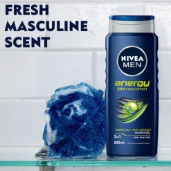 NIVEA Men 6x Douchegel Energy 500 ml