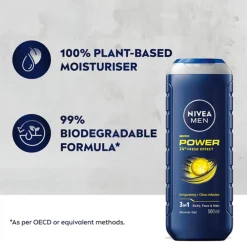NIVEA Men 6x Douchegel Power Refresh 250 ml