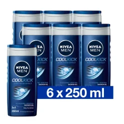 NIVEA Men 6x Douchegel Protect & Care 250 ml