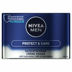 NIVEA Men 3x Intensieve Gezichtscrème Protect & Care 50 ml