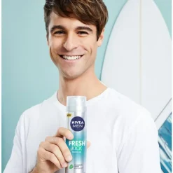 Heren NIVEA Men 6x Scheergel Fresh Kick 200 ml