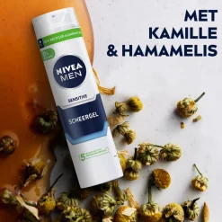Heren NIVEA Men 6x Scheergel Sensitive 200 ml