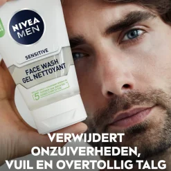 NIVEA Men 6x Sensitive Face Wash 100 ml