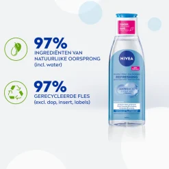 NIVEA 6x Micellair Water Refreshing Normale Huid 200 ml