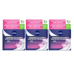 NIVEA 3x Nachtcrème Herstellend 50 ml