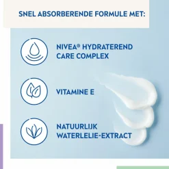 NIVEA 3x Nachtcrème Hydraterend 50 ml