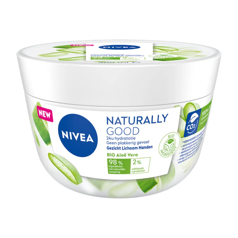 NIVEA 3x Naturally Good Bodycrème Aloë 200 ml
