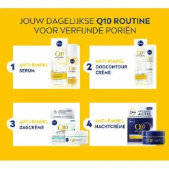 NIVEA 3x Q10 Dagcrème Anti-Rimpel Extra Licht SPF 15 50 ml