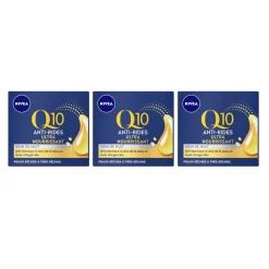 NIVEA 3x Q10 Nachtcrème Anti-Rimpel Extra Voedend 50 ml