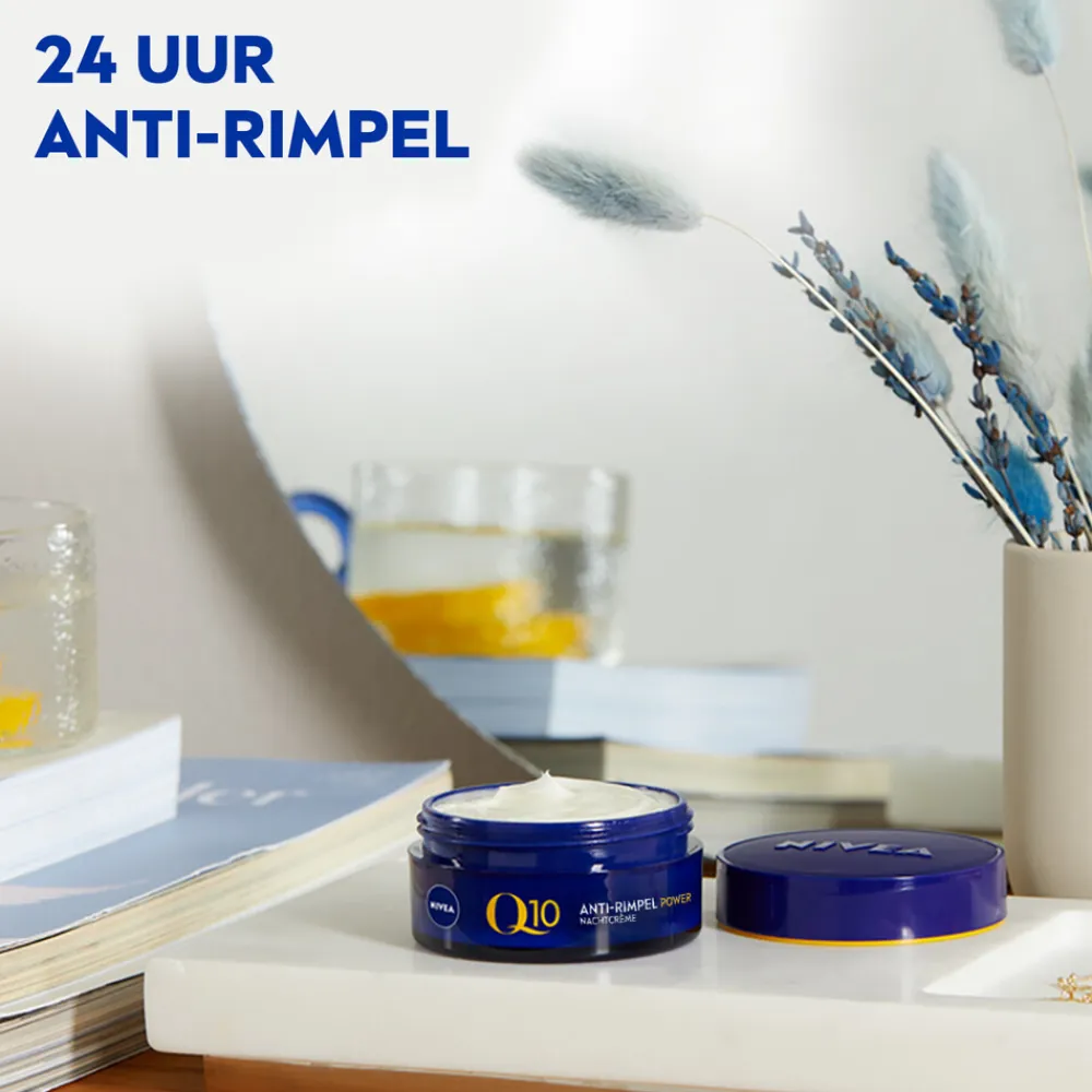 NIVEA 3x Q10 Nachtcrème Power Anti-Rimpel 50 ml