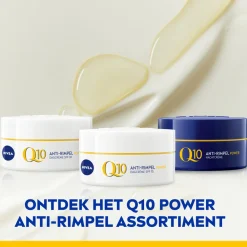 NIVEA 3x Q10 Nachtcrème Power Anti-Rimpel 50 ml