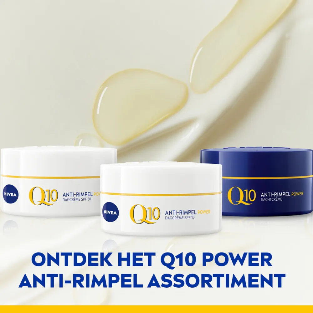 NIVEA 3x Q10 Nachtcrème Power Anti-Rimpel 50 ml