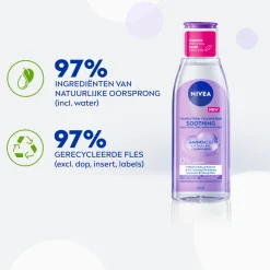 NIVEA 6x 0% Residu Micellair Water Gevoelige Huid 200 ml