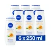 NIVEA 6x Soft Care Douchegel Apricot en Apricot Seed Oil 250 ml