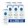 NIVEA 6x Soft Care Douchegel Coconut & Jojoba Oil 250 ml