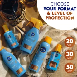 NIVEA Sun 6x Protect & Bronze Zonnespray SPF 50 200 ml