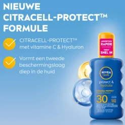 NIVEA Sun 6x Protect & Hydrate Zonnespray SPF 30 200 ml