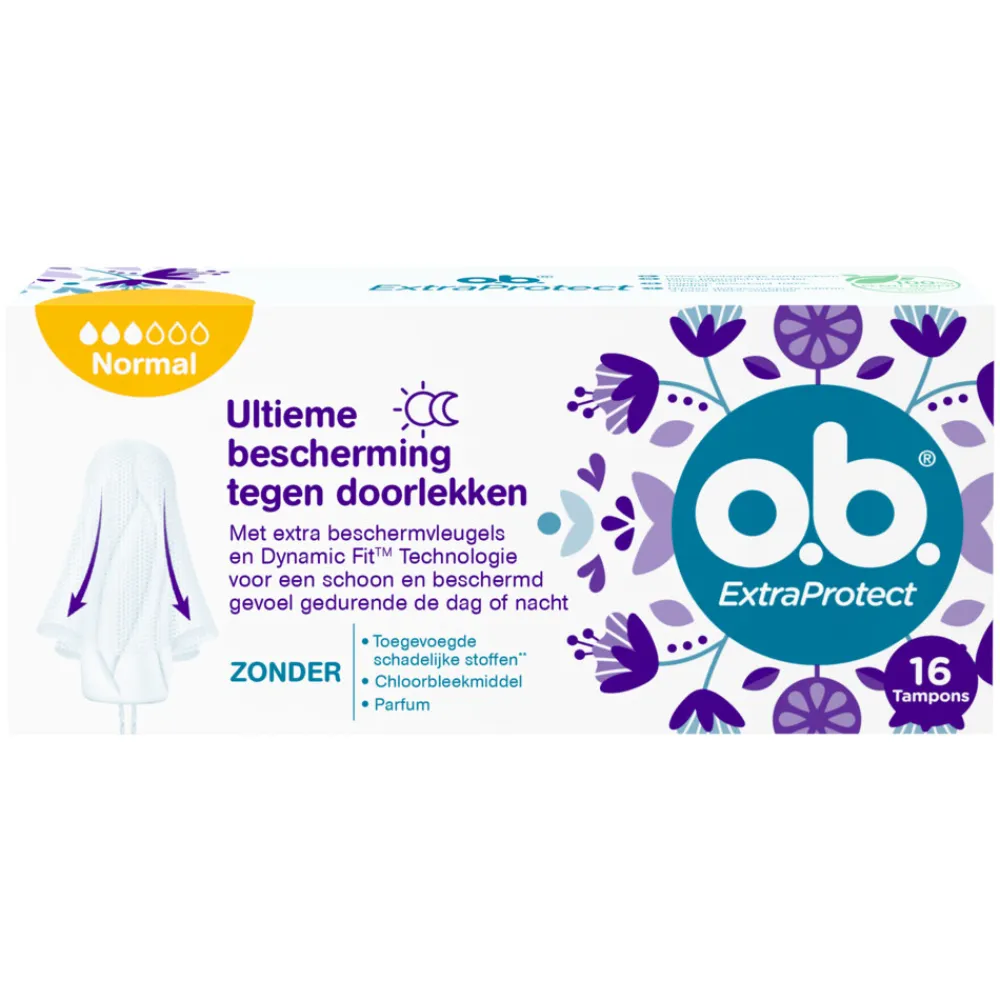 OB 3x Extra Protect Normal 16 stuks