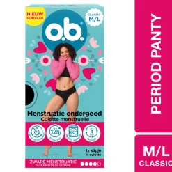 OB 2x Herbruikbaar Menstruatie Ondergoed M/L