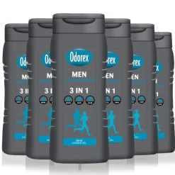Odorex 6x Douchegel For Men 3-in-1 Clean Protection 300 ml
