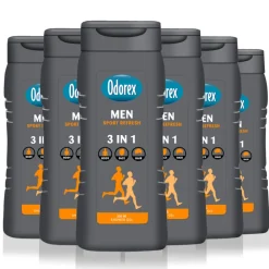 Odorex 6x Douchegel For Men 3-in-1 Sport Refresh 300 ml