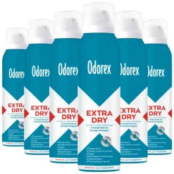Odorex 6x Extra Dry Antitranspirant Spray Sensitive 150 ml