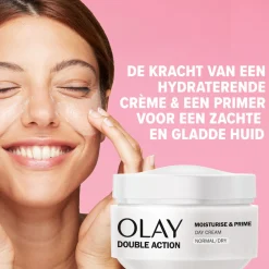 Olay 4x Double Action Hydraterende Dagcrème en Primer 50 ml